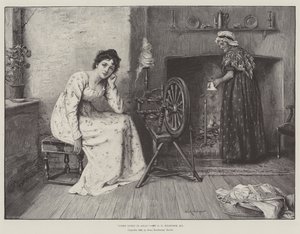 ルビンが離れているとき 作： George Goodwin Kilburne